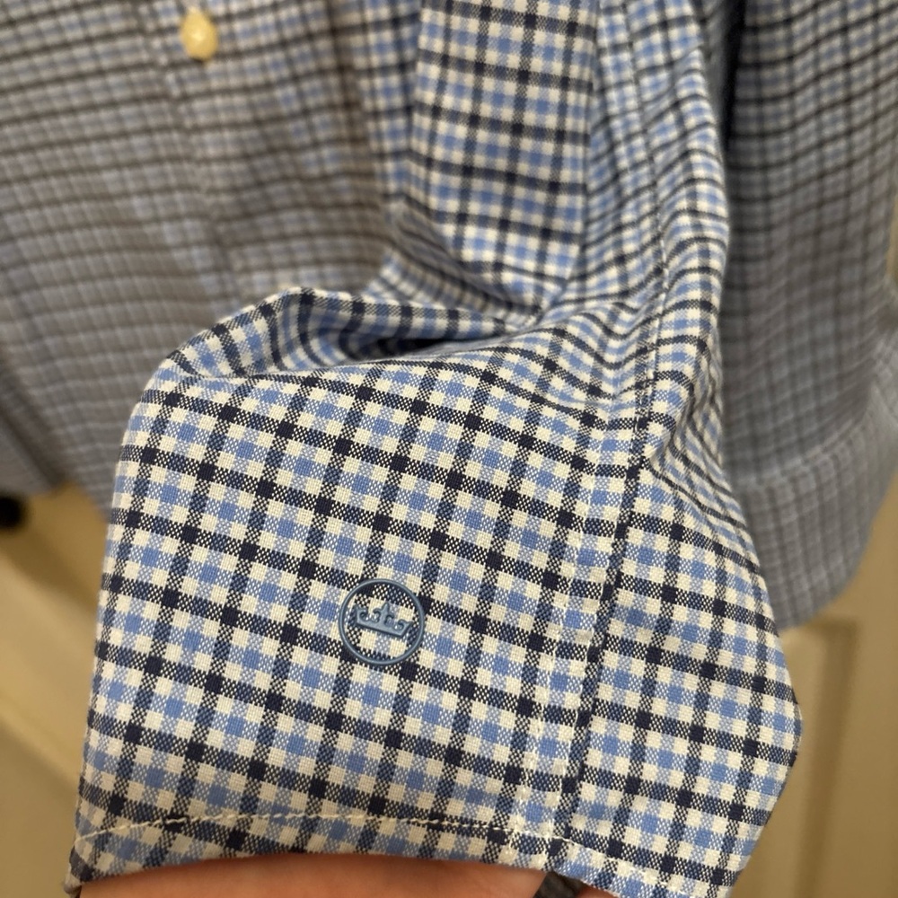 Peter Millar Crown Crafted Button-Down Shirt Men’… - image 3